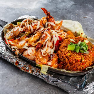 Shrimp Fajita Plate