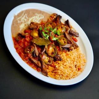 Steak a La Mexicana